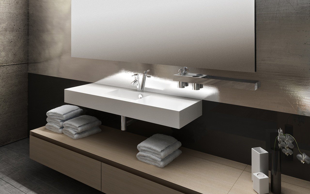 Aquatica Axiom Stone Bathroom Sink picture № 0